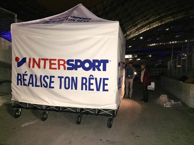 Scène Roulante RoadSkinz / IntelliStage - Olympique de Marseille