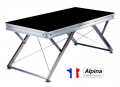 ALPINA Podium à Ciseaux 2m x 1m Rollgrip™ • MADE IN FRANCE !